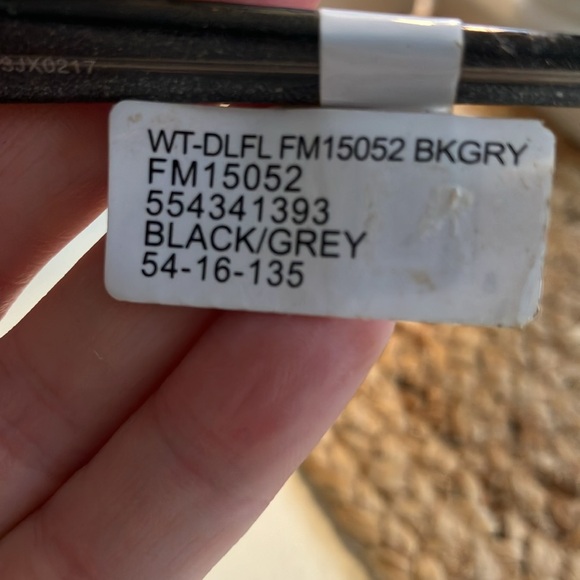 New Designer looks for less eyeglasses frames black rhinestones no slip - Picture 8 of 8